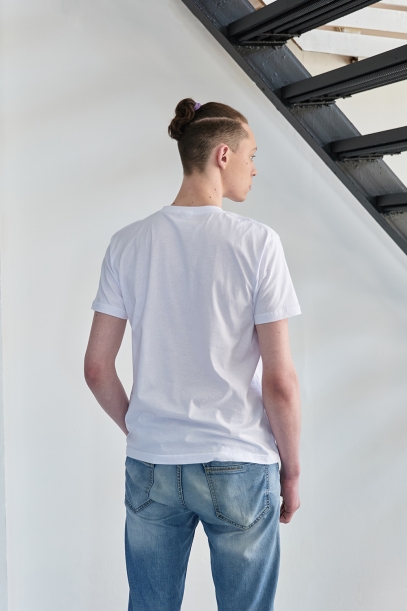 Футболка унисекс STAN, хлопок 150, 51 (Бирюзовый) 54/XXL (Изображение 5)