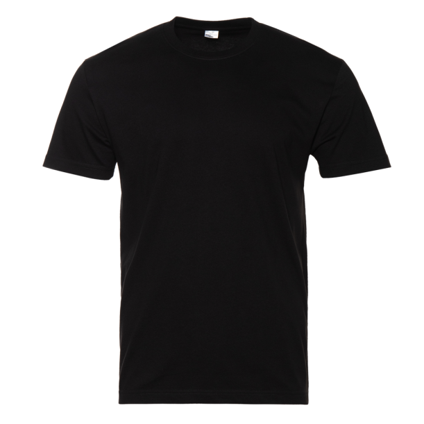 Футболка мужская STAN хлопок 180, 08U (Чёрный) 52/XL (Изображение 1)