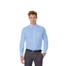 Рубашка мужская с длинным рукавом Oxford LSL/men (голубой)