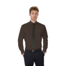 Рубашка мужская с длинным рукавом Black Tie LSL/men (кофейный) XL