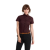 Рубашка женская с коротким рукавом Black Tie SSL/women (бордовый) (Изображение 1)