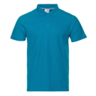 Рубашка поло мужская STAN хлопок/полиэстер 185, 04 (Лазурный) 44/XS