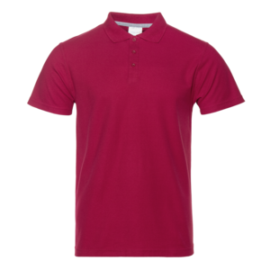 Рубашка поло мужская STAN хлопок/полиэстер 185, 04 (Бордовый) 52/XL