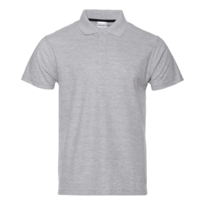 Рубашка поло мужская STAN хлопок/полиэстер 185, 04 (Серый меланж) 60-62/5XL