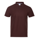 Рубашка поло мужская STAN хлопок/полиэстер 185, 04 (Тёмно-Шоколадный) 46/S
