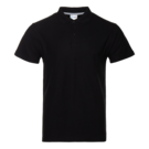 Рубашка поло мужская STAN хлопок/полиэстер 185, 04 (Чёрный) 48/M