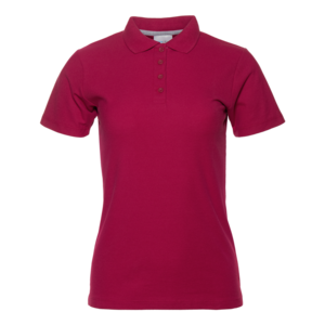 Рубашка поло женская STAN хлопок/полиэстер 185, 04WL (Бордовый) 46/M