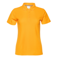 Рубашка поло женская STAN хлопок/полиэстер 185, 04WL (Жёлтый) 52/XXL