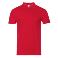 Рубашка поло унисекс STAN хлопок 185, 04U (Красный) 44/XS