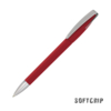 Ручка шариковая COBRA SOFTGRIP MM (красный) (Изображение 1)