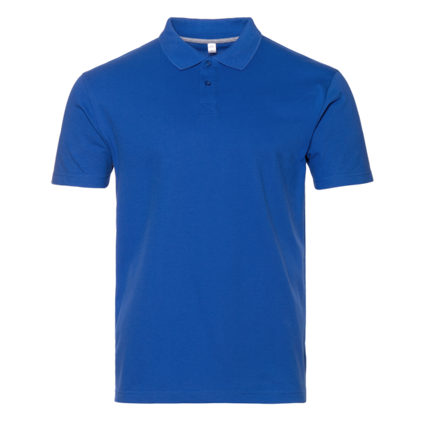 Рубашка поло унисекс STAN хлопок 185, 04U (Синий) 54/XXL (Изображение 1)