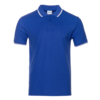 Рубашка поло мужская STAN с окантовкой хлопок/полиэстер 185, 04T (Синий) 54/XXL (Изображение 1)