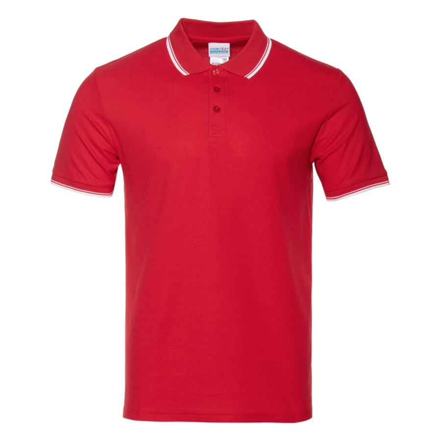 Рубашка мужская 04T (Красный) 5XL/60-62