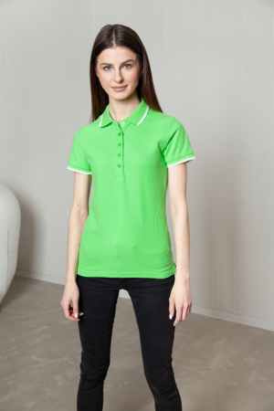 Рубашка женская 04BK (Ярко-зелёный) S/44