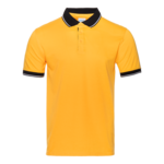 Рубашка мужская 04C (Жёлтый) M/48