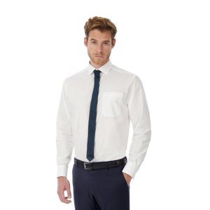 Рубашка мужская с длинным рукавом Heritage LSL/men (белый) S