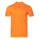 Рубашка поло унисекс хлопок 100%, 185, 04B (Оранжевый) 46/S