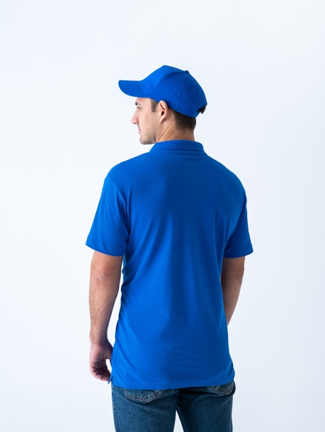 Рубашка поло унисекс хлопок 100%, 185, 04B (Красный) 50/L (Изображение 5)