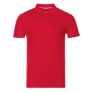 Рубашка поло унисекс хлопок 100%, 185, 04B (Красный) 46/S