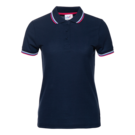 Рубашка поло женская триколор STAN хлопок/полиэстер 185, 04WRUS (Темно-синий) 50/XL