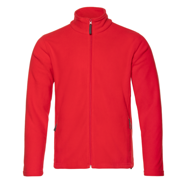 Толстовка унисекс STAN на молнии микрофлис 200, 21 (Красный) 52/XL (Изображение 1)
