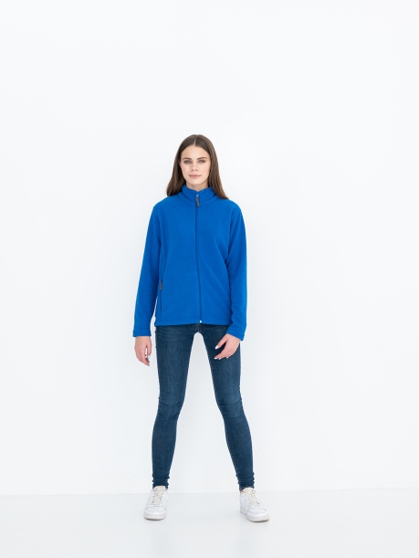 Толстовка унисекс STAN на молнии микрофлис 200, 21 (Синий) 56/XXXL (Изображение 6)