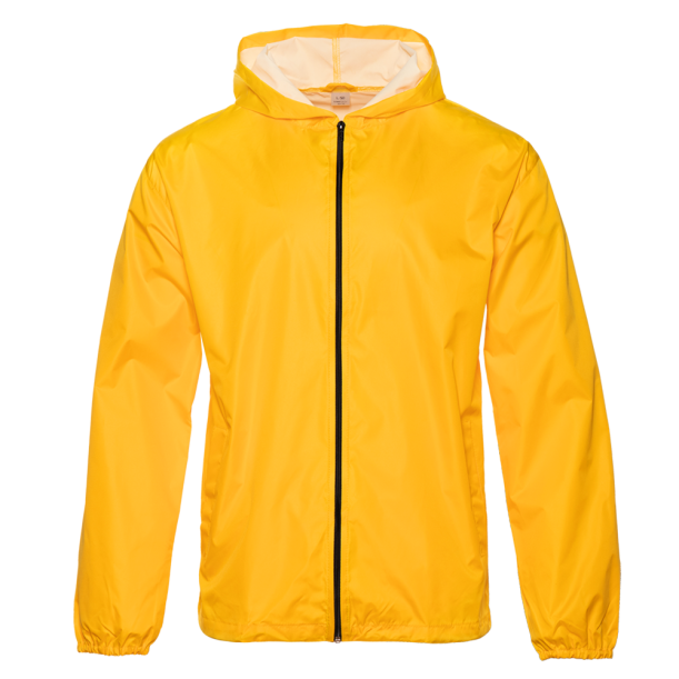Ветровка унисекс STAN дюспо 210T, 85, 59 (Жёлтый) 54/XXL (Изображение 1)