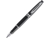 Ручка перьевая Waterman модель Expert в коробке, черная с серебр. (Изображение 1)