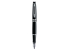 Ручка перьевая Waterman модель Expert в коробке, черная с серебр. (Изображение 2)