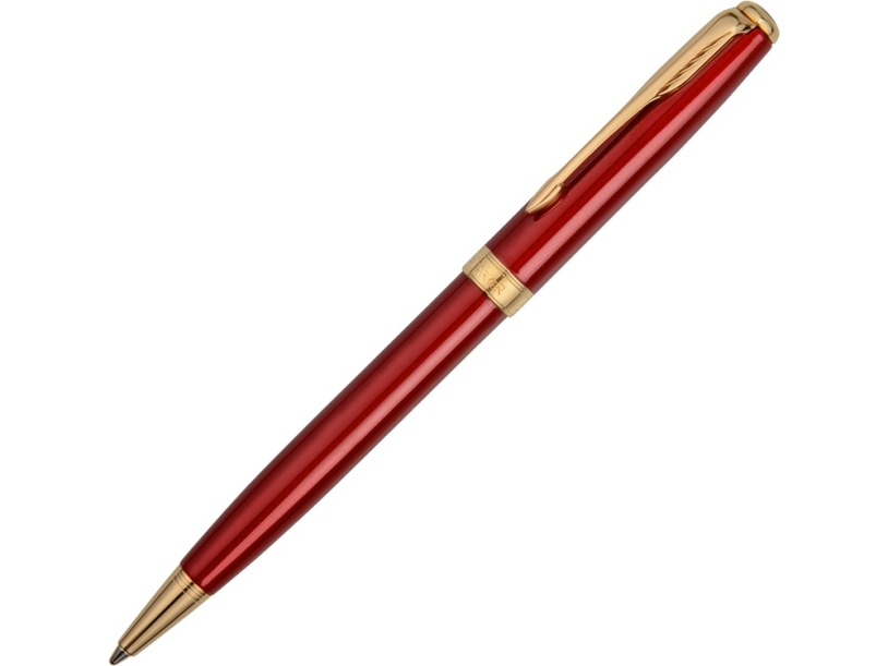 Ручка шариковая Parker модель SON13 RED GT BP F.BLK GB, красный/золотистый (Изображение 1)