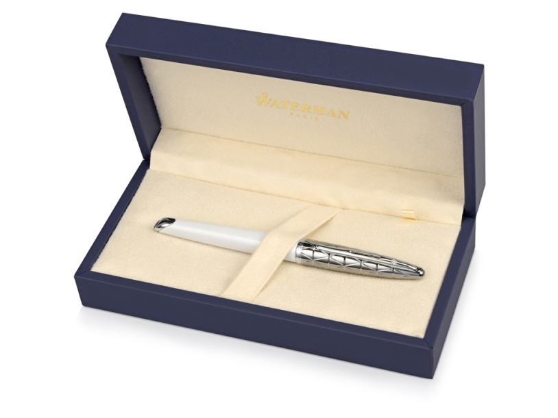 Ручка-роллер Waterman модель Carene Contemporary White ST (Изображение 5)
