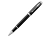 Ручка роллер Parker IM Core Black CT, черный/серебристый (Изображение 1)