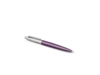 Шариковая ручка Parker Jotter Victoria Violet Chrome CT, стержень:M, цвет чернил: blue в подарочной блистерной упаковке (Изображение 2)