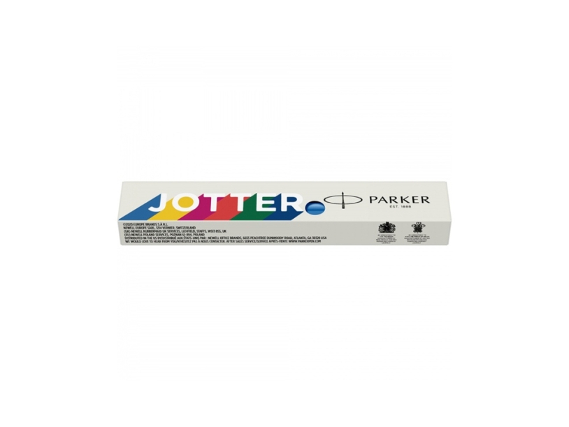 Ручка перьевая Parker Jotter Originals Blue Chrom CT F blue (Изображение 5)