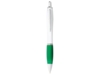 Ручка пластиковая шариковая Nash (зеленый/белый) черные чернила (Изображение 2)
