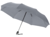 Зонт складной Alex (серый)  (Изображение 1)