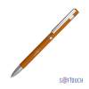 Ручка шариковая "Mars", покрытие soft touch (оранжевый) (Изображение 1)