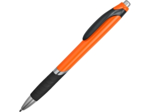 Ручка пластиковая шариковая Turbo (оранжевый) черные чернила