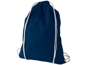 Рюкзак хлопковый Oregon (темно-синий) 