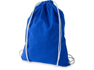 Рюкзак хлопковый Oregon (ярко-синий) 