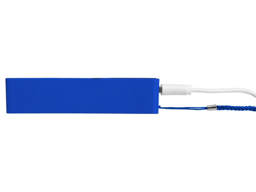 Внешний аккумулятор Jive, 2000 mAh (ярко-синий/белый)  (Изображение 6)