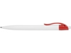 Ручка пластиковая шариковая Какаду (красный/белый)  (Изображение 4)