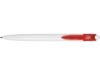 Ручка пластиковая шариковая Какаду (красный/белый)  (Изображение 5)