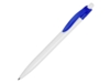 Ручка пластиковая шариковая Какаду (ярко-синий/белый)  (Изображение 1)