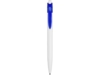 Ручка пластиковая шариковая Какаду (ярко-синий/белый)  (Изображение 2)