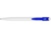 Ручка пластиковая шариковая Какаду (ярко-синий/белый)  (Изображение 5)