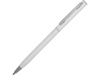 Ручка металлическая шариковая Атриум (белый)  (Изображение 1)