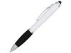 Ручка-стилус шариковая Nash (белый) черные чернила (Изображение 1)