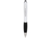 Ручка-стилус шариковая Nash (белый) черные чернила (Изображение 2)