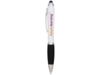 Ручка-стилус шариковая Nash (белый) черные чернила (Изображение 3)